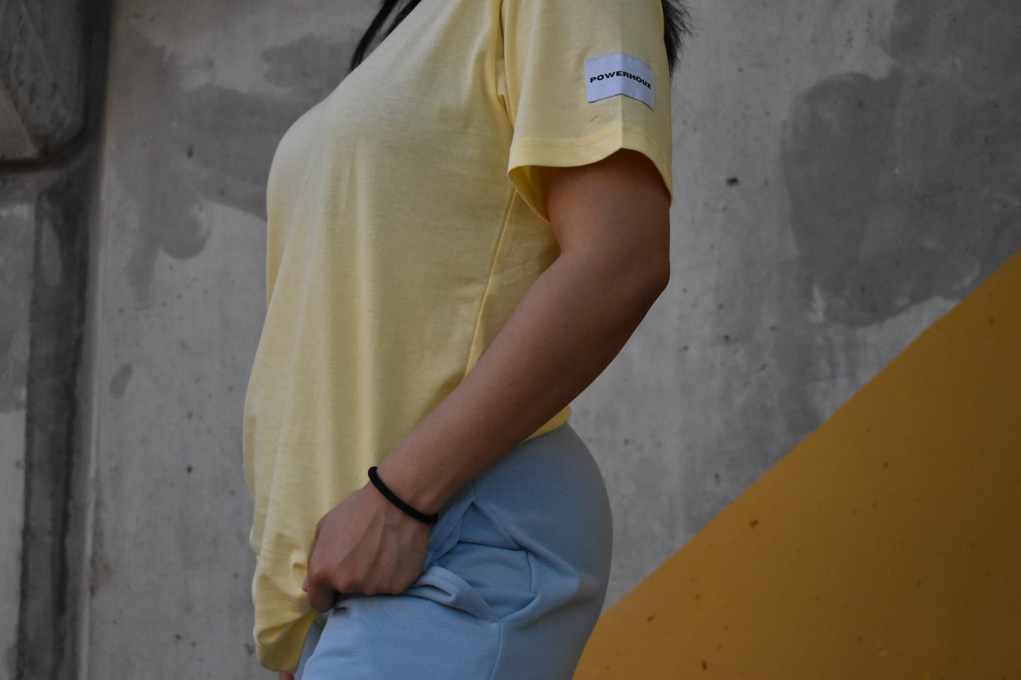 Pastel Yellow Oversized Tee