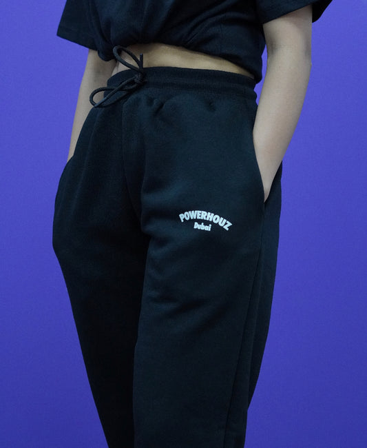 Powerhouz Black Sweatpants